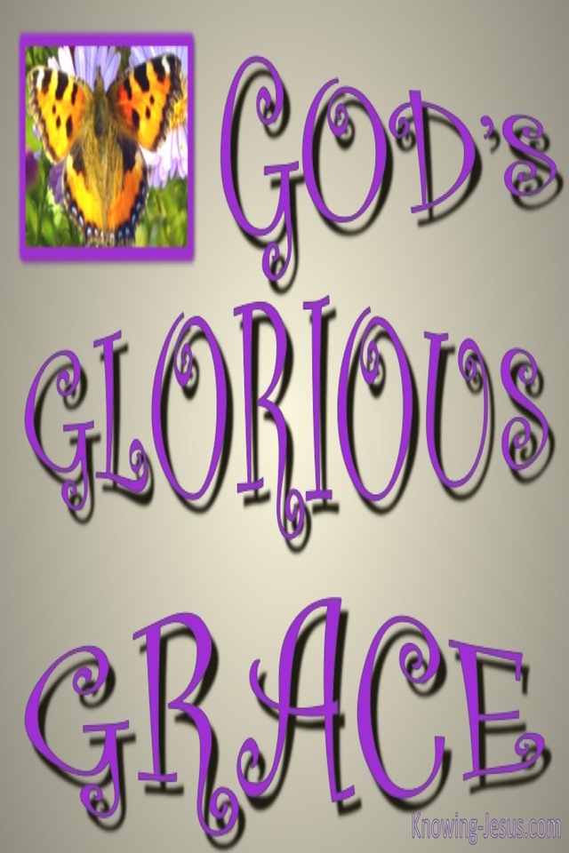 God's Glorious Grace (purple)